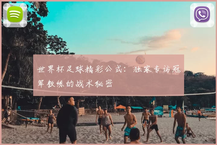 世界杯足球精彩公式：独家专访冠军教练的战术秘密