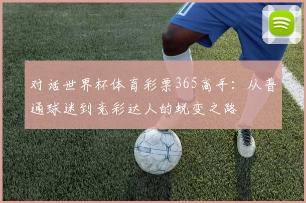 对话世界杯体育彩票365高手：从普通球迷到竞彩达人的蜕变之路
